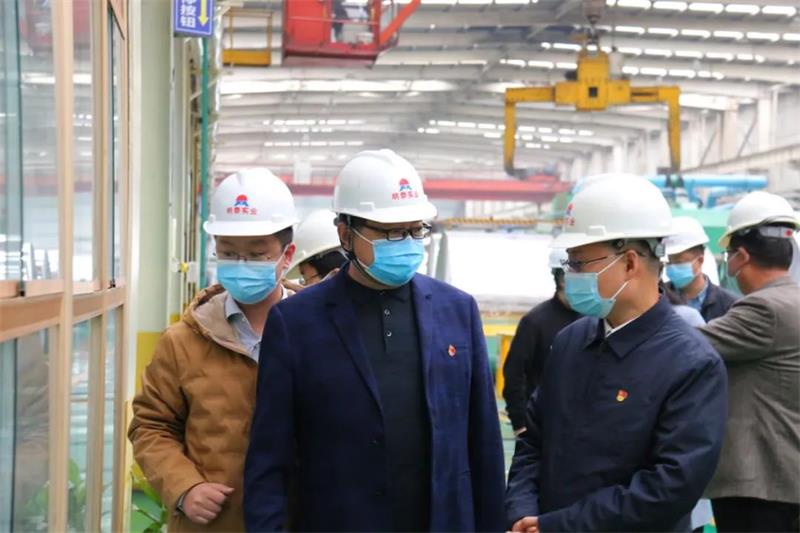 鄭州市委黨史學(xué)習(xí)教育第六巡回指導(dǎo)組到鄭州明泰參觀(guān)調(diào)研